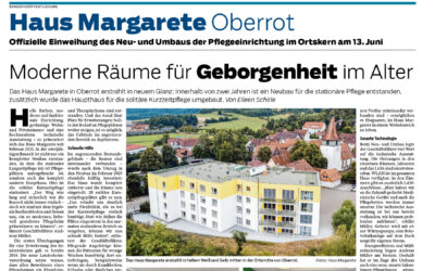 Sonderveröffentlichung: Moderne Räume für Geborgenheit im Alter